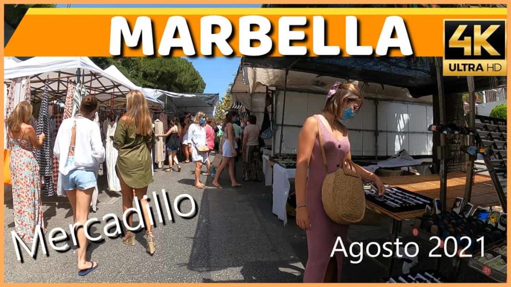 MARBELLA mercadillo Puerto Banús